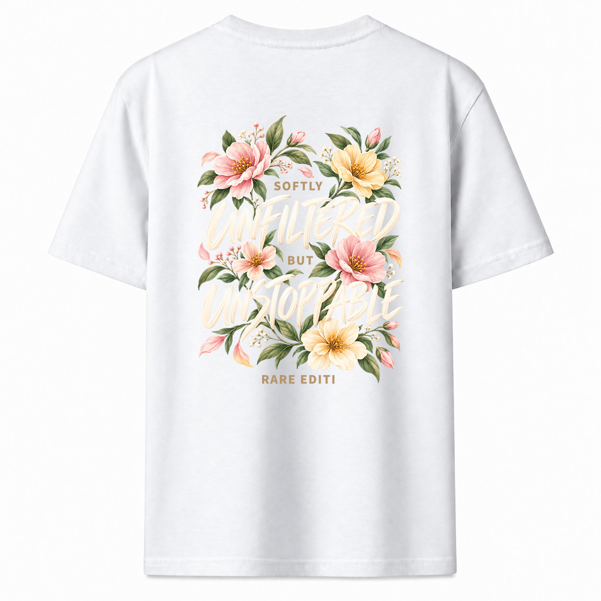 Softly Unfiltered Floral Graphic T-Shirt