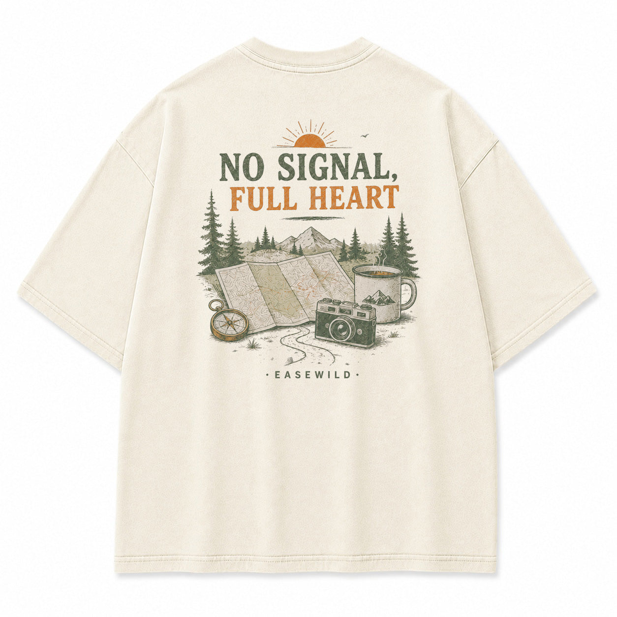 No Signal Graphic T-Shirt