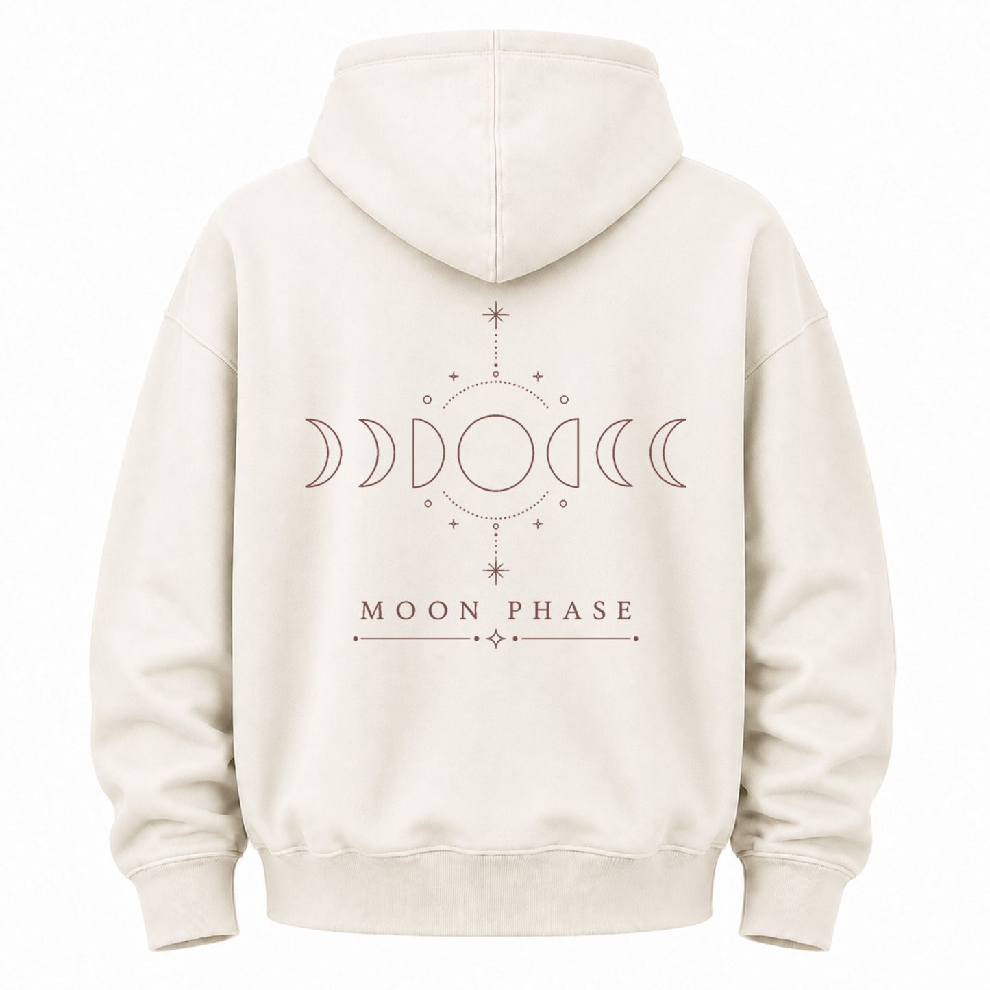 Lunar Cycle Celestial Graphic Hoodie