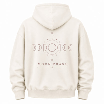 Lunar Cycle Celestial Graphic Hoodie