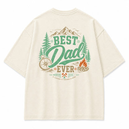 Best Dad Ever Outdoor Graphic T-Shirt