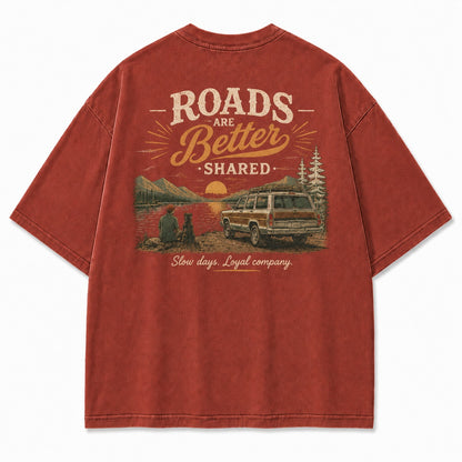 Roads Are Better Shared Tee