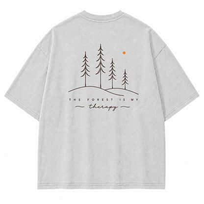 The Forest Is My Therapy Graphic T-Shirt