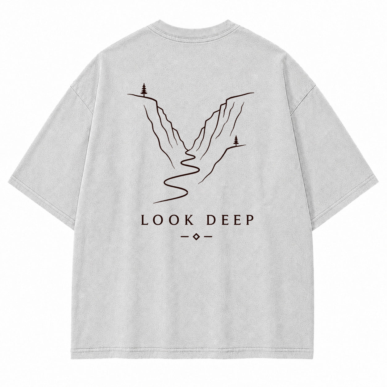 Look Deep Canyon River Graphic T-Shirt