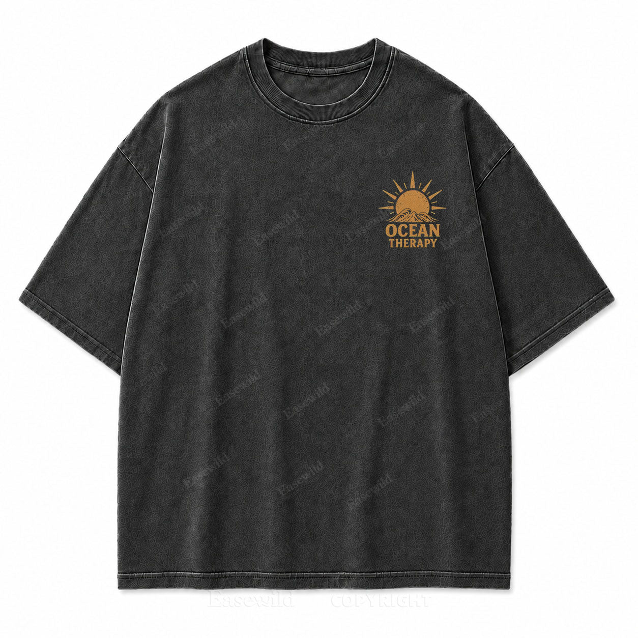 Ocean Therapy Salty Soul Washed Graphic Tee