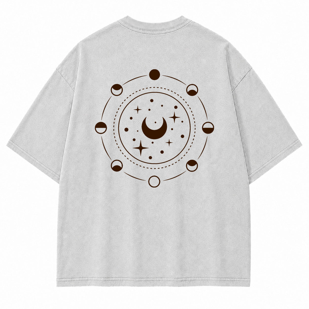 Lunar Phase Celestial Moon Graphic T-Shirt