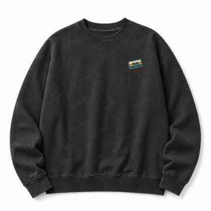 Rewind to Real Life Vintage Analogue Escape Washed Sweatshirts