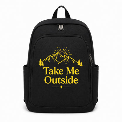 Take Me Outside Graphic Backpack