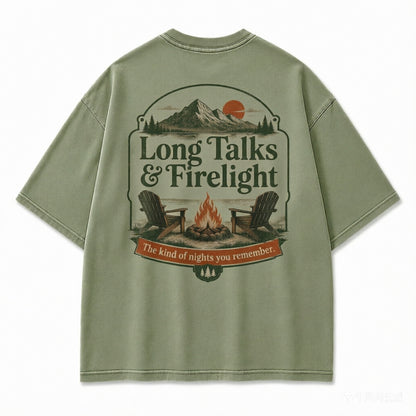 Long Talks & Firelight Graphic Tee
