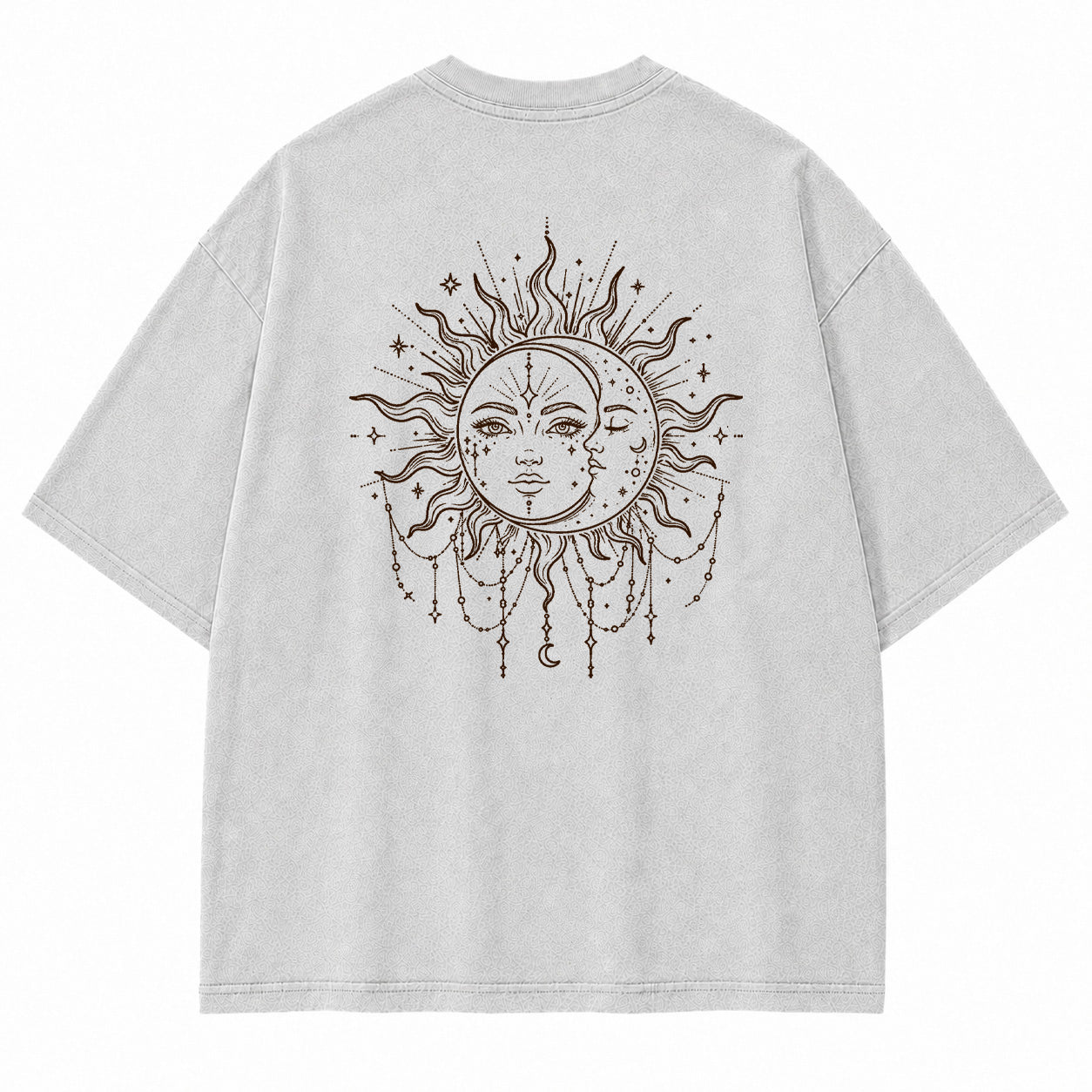 Sun Moon Celestial Spirit Graphic T-Shirt
