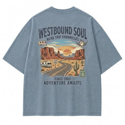 Westbound Soul Adventure Awaits Tee