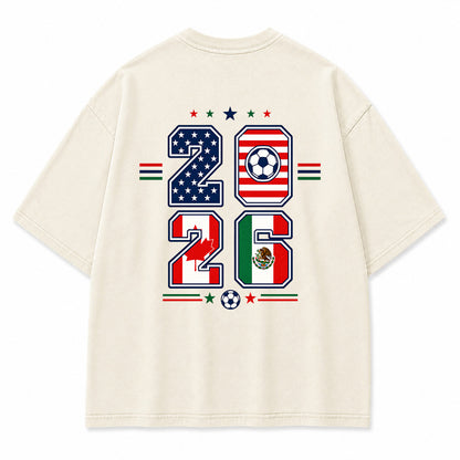 2026 Vintage Football Graphic T-Shirt