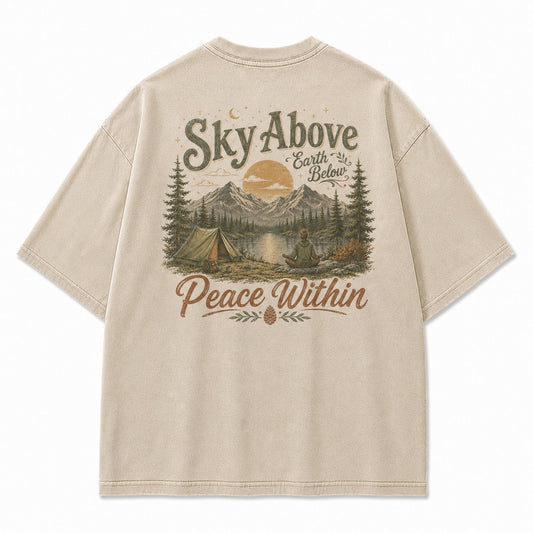 Peace Within Mountain Graphic Tee