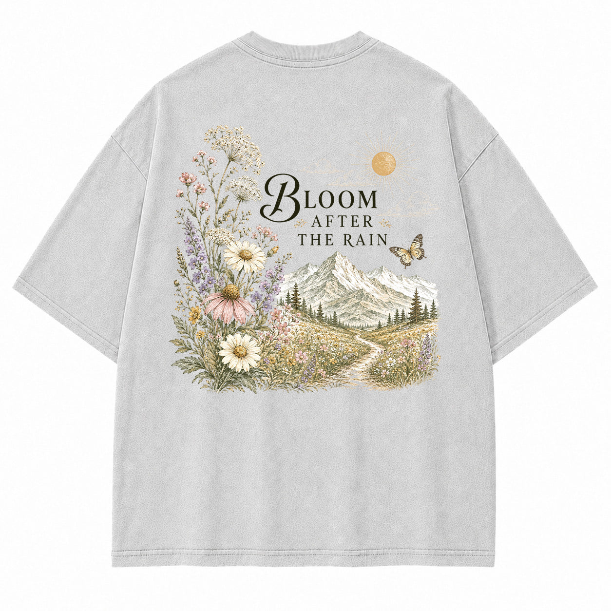 Bloom After The Rain Graphic T-Shirt