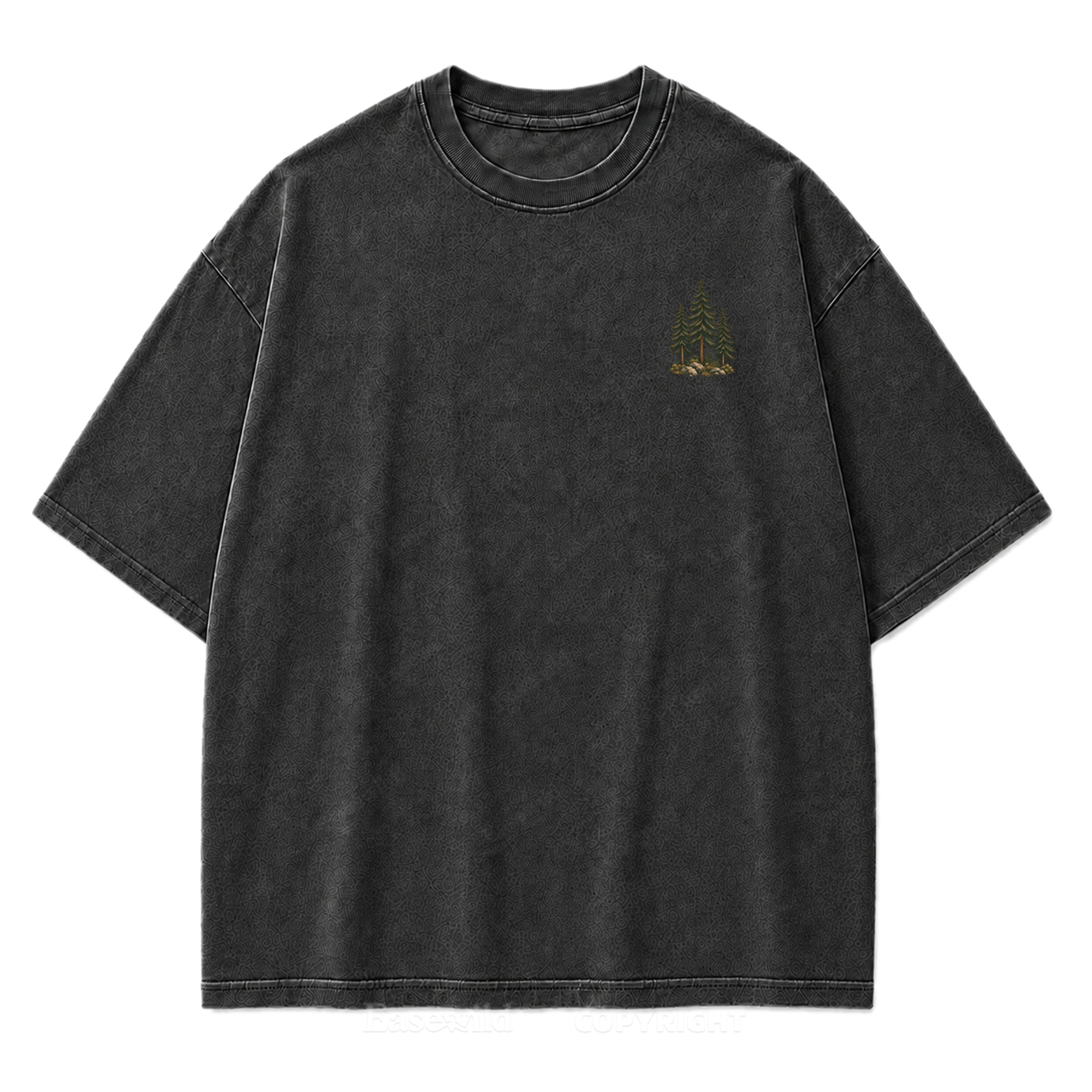 Somewhere Between Wild & Home Washed Print Tee