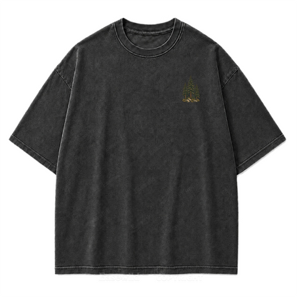 Somewhere Between Wild & Home Washed Print Tee