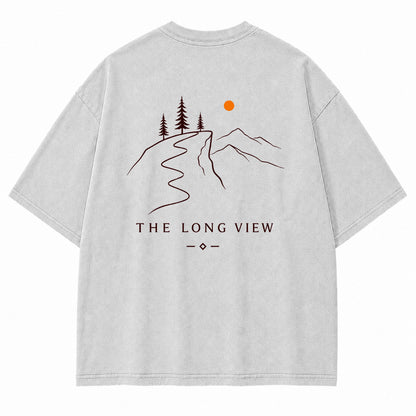 The Long View Mountain Trail Graphic T-Shirt