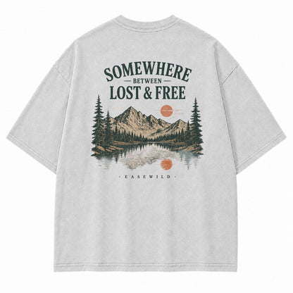 Wilderness Reflections Mountain Graphic T-Shirt