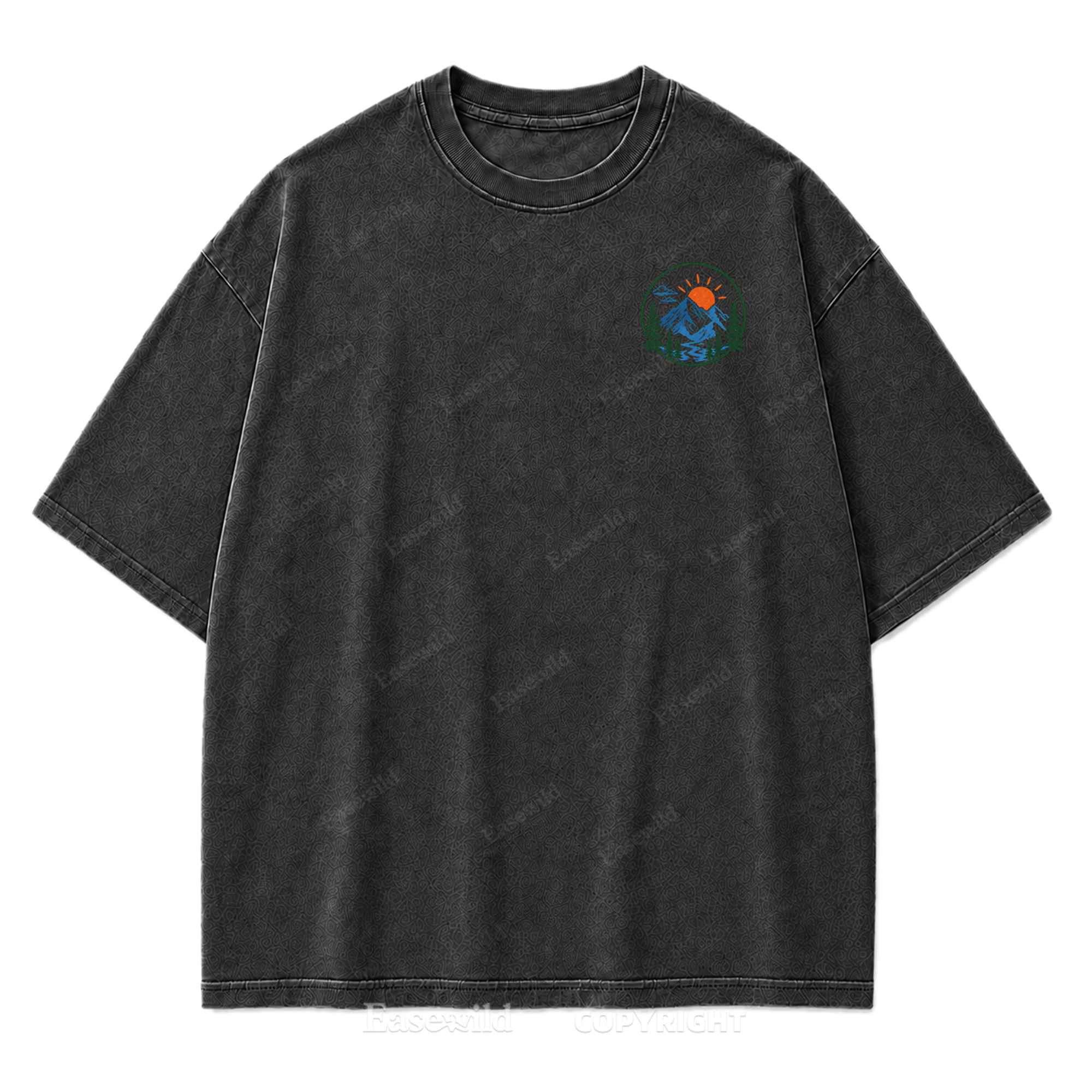 Mountain Escape Adventure T-Shirt mit Waschung