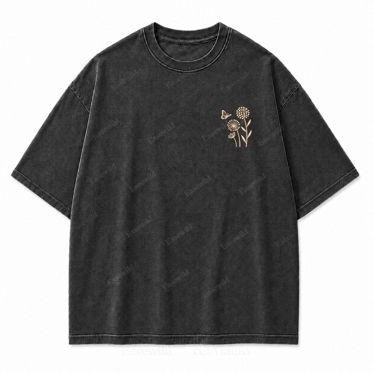 Wildflower Washed Print Tee