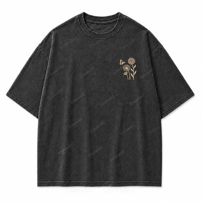 Wildflower Washed Print Tee