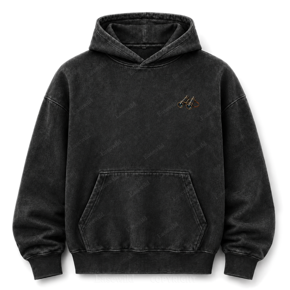 Peace Lives Here Lake Escape Washed Graphic Hoodie
