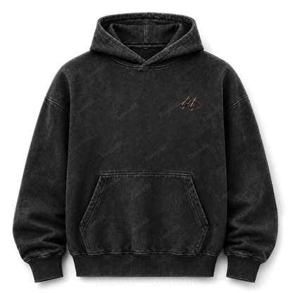 Peace Lives Here Lake Escape Washed Graphic Hoodie