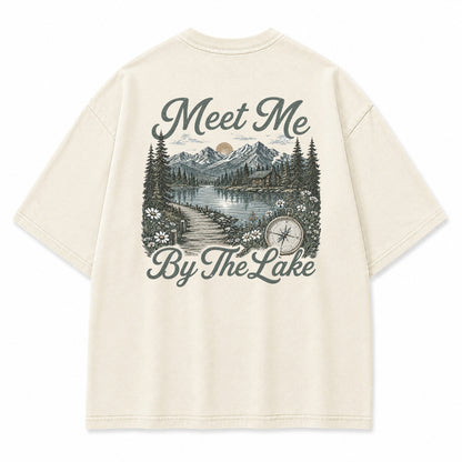 Meet Me By The Lake Graphic T-Shirt