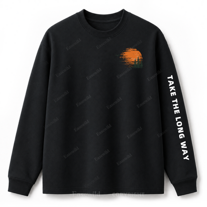 Somewhere Between Lost & Free Long Sleeve Tee