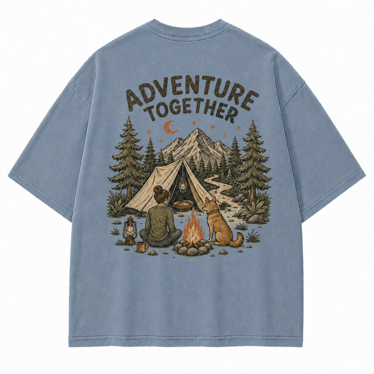 Adventure Together Campfire Graphic Tee