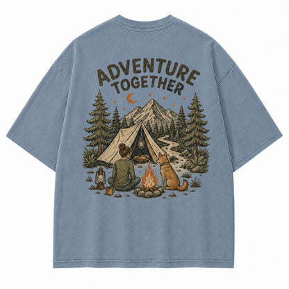 Adventure Together Campfire Graphic Tee