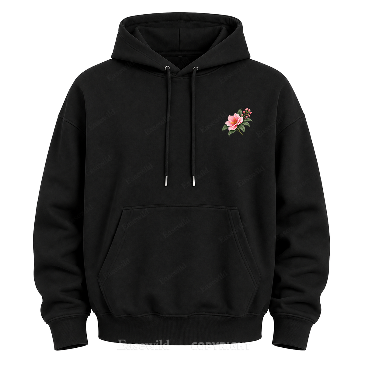 Softly Unfiltered Floral Graphic Hoodie