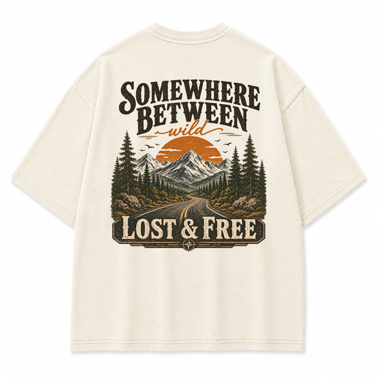 Somewhere Between Wild Graphic T-Shirt