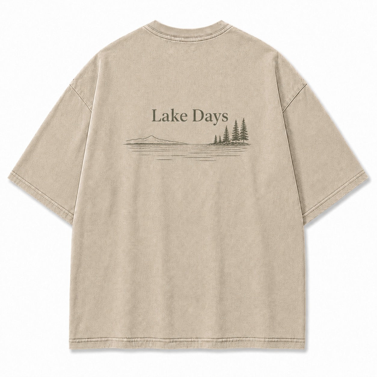 Where Quiet Lake Days Feel Simple and Free Tee