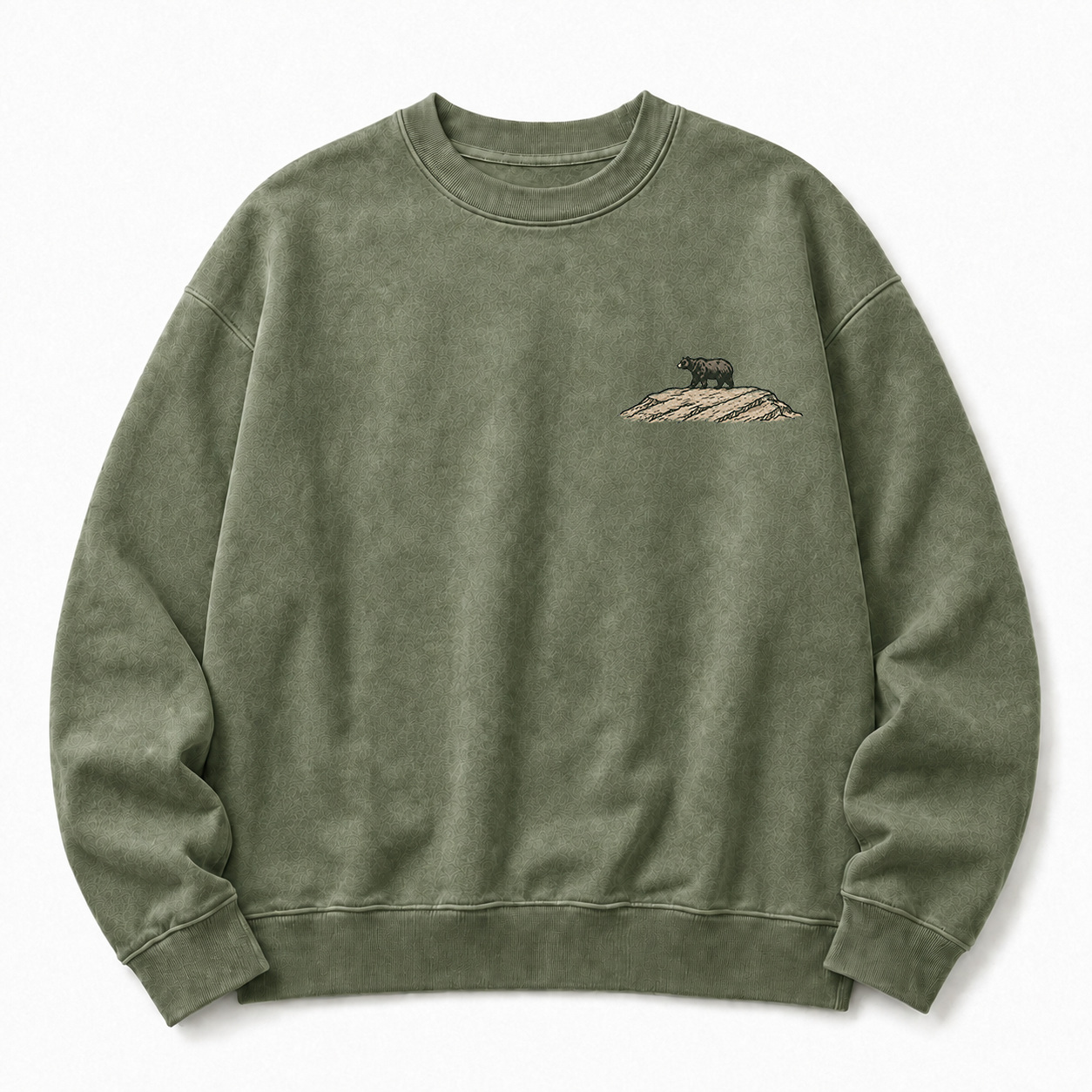 Yellowstone National Park Washed Graphic Sweatshirt