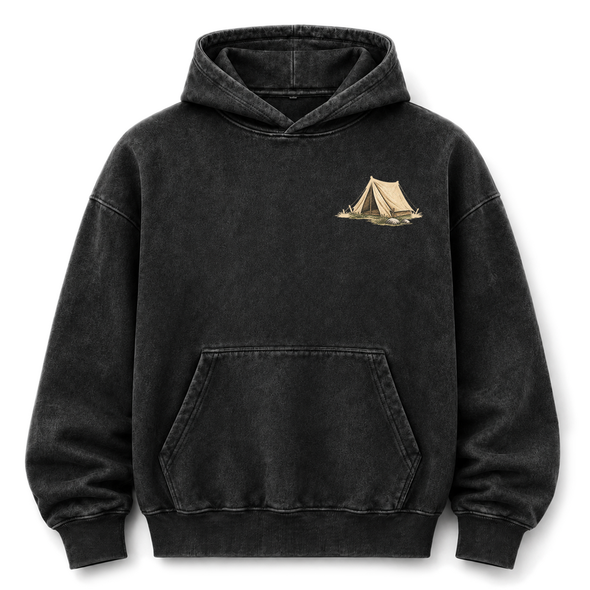Lakeside Coffee Camp Washed Graphic Hoodie