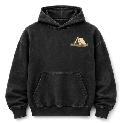 Lakeside Coffee Camp Washed Graphic Hoodie