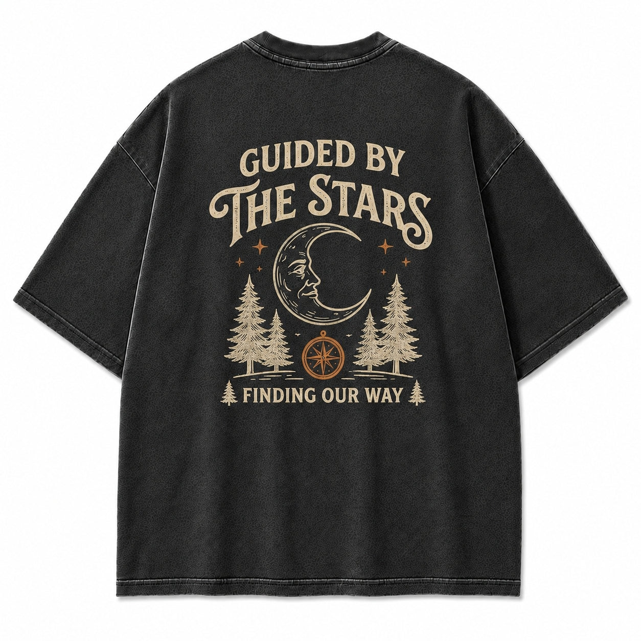 Moon Compass Wilderness Graphic Tee