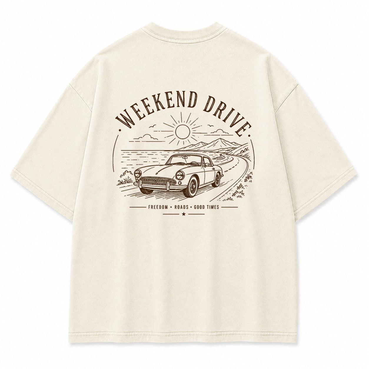 Weekend Drive Graphic T-Shirt