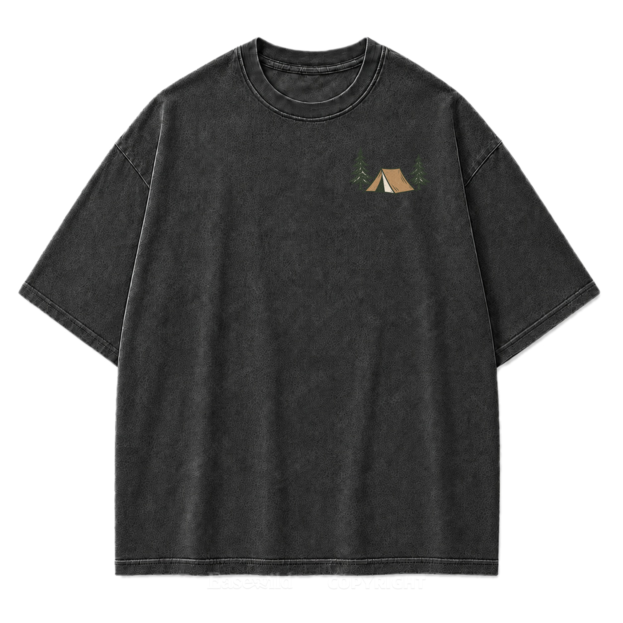 Better Roads Together Washed Print Tee