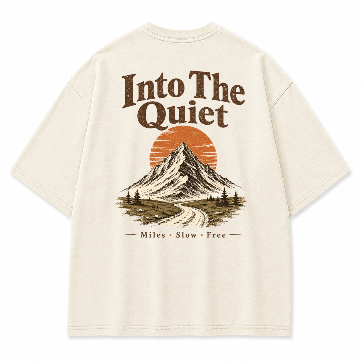 Into The Quiet & Free Oversized Tee T-Shirt