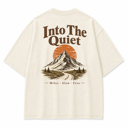 Into The Quiet & Free Oversized Tee T-Shirt