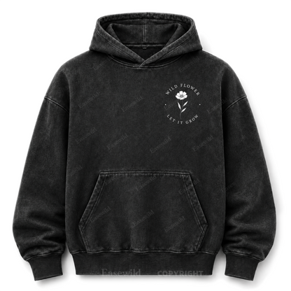 Wildflower Bouquet Washed Graphic Hoodie