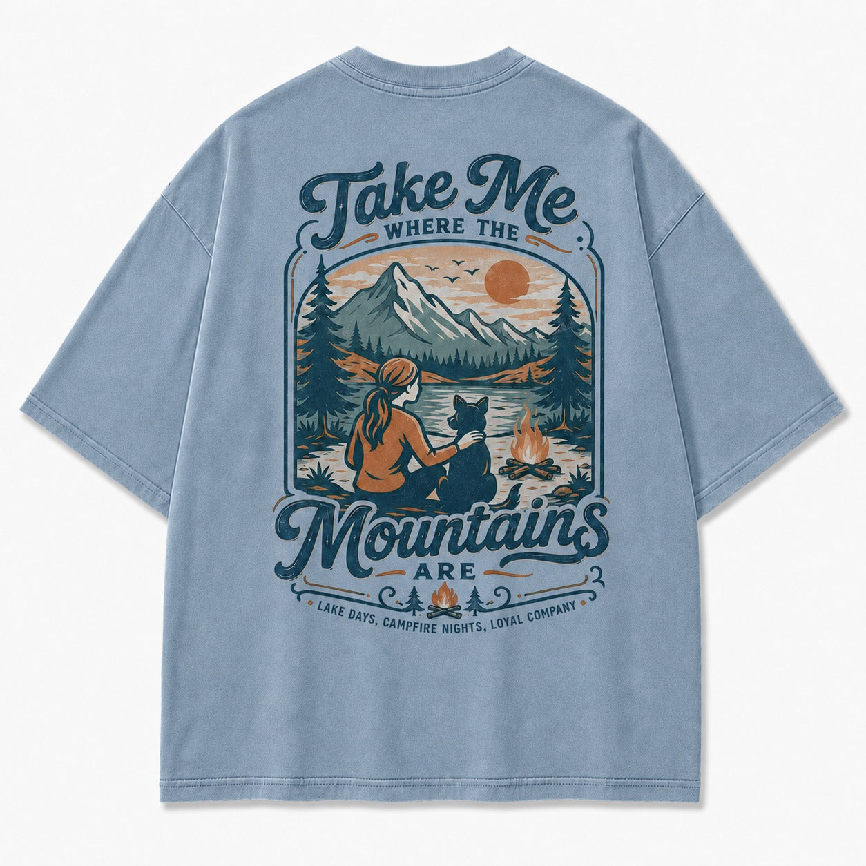 Mountain Days Loyal Company Graphic Tee