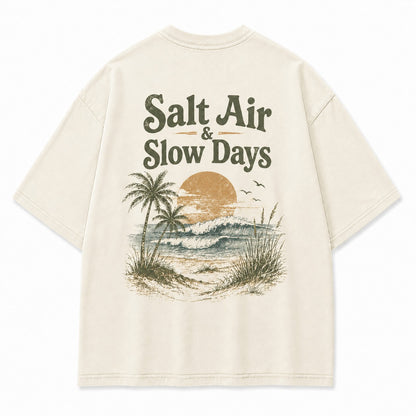 Salt Air and Slow Days Tee