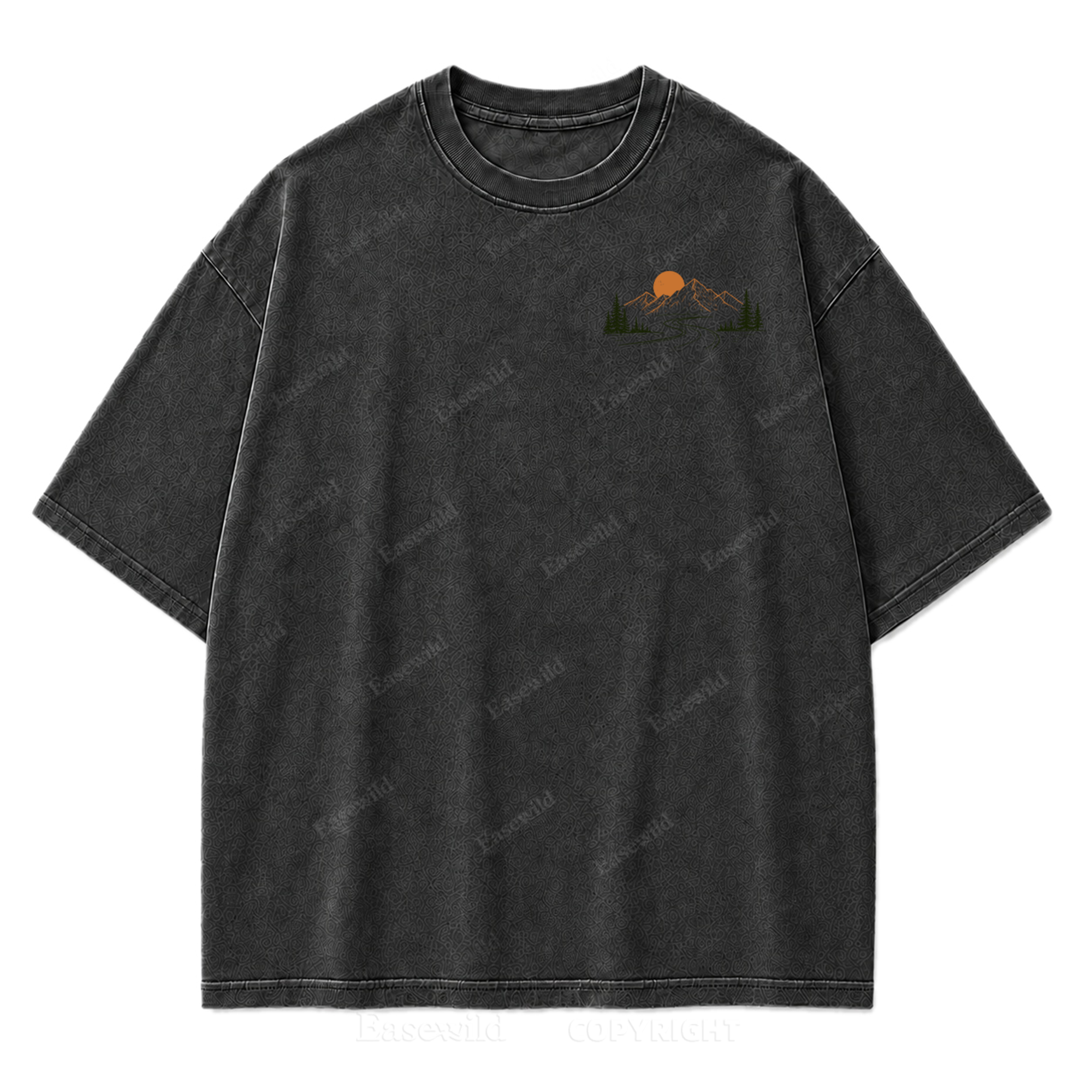 The Open Road Washed Print Tee