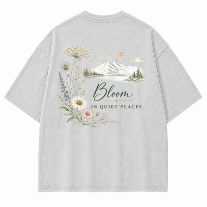 Bloom in Quiet Places Graphic T-Shirt