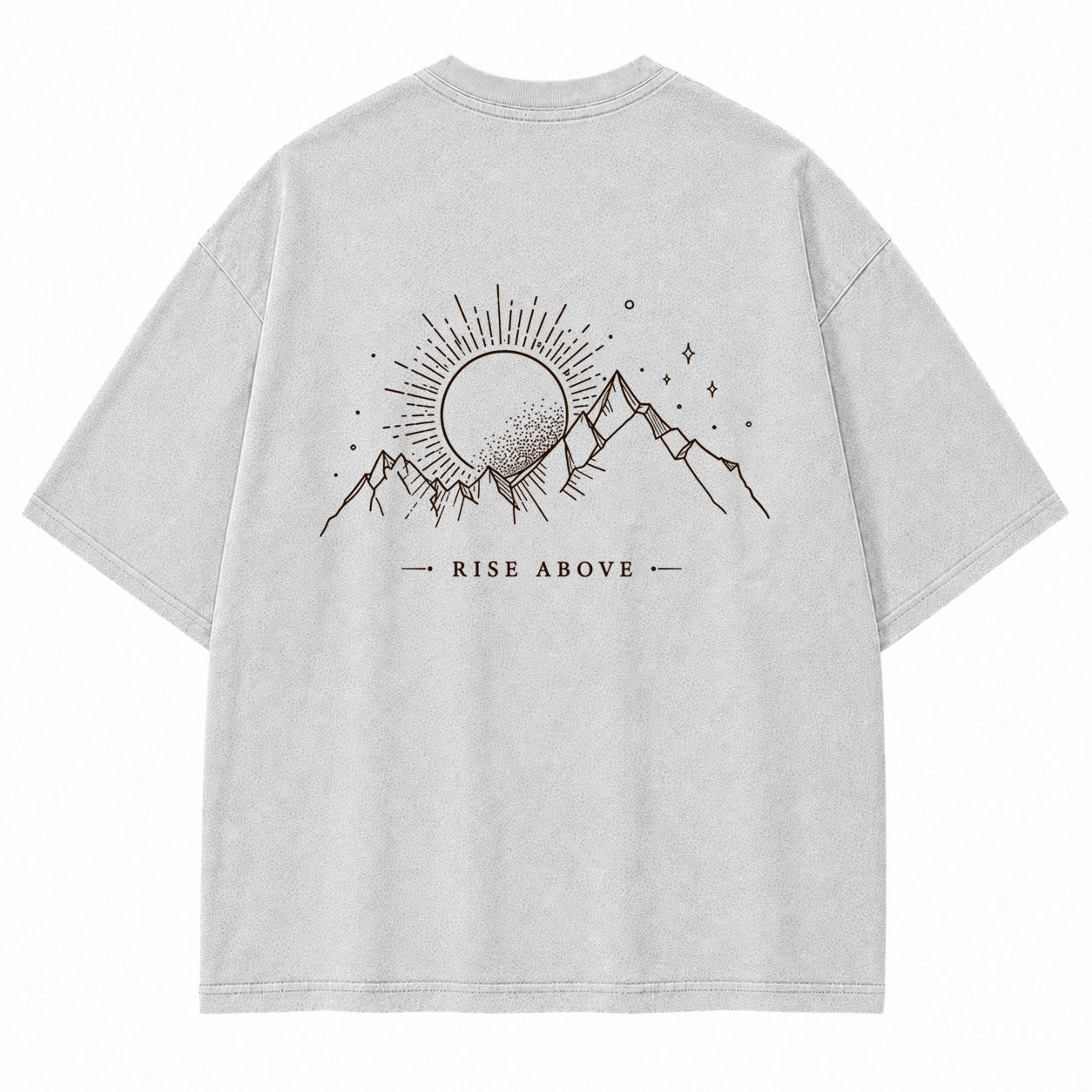 Rise Above Mountain Sun Graphic T-Shirt