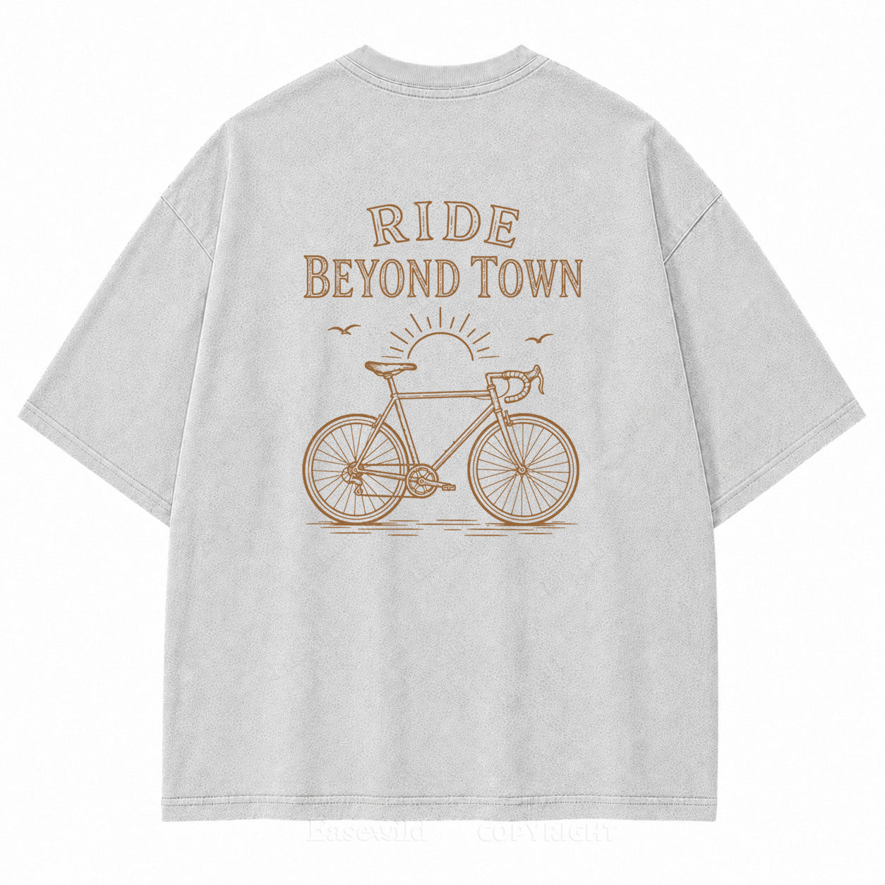 Ride Beyond Town Graphic Back Print Tee