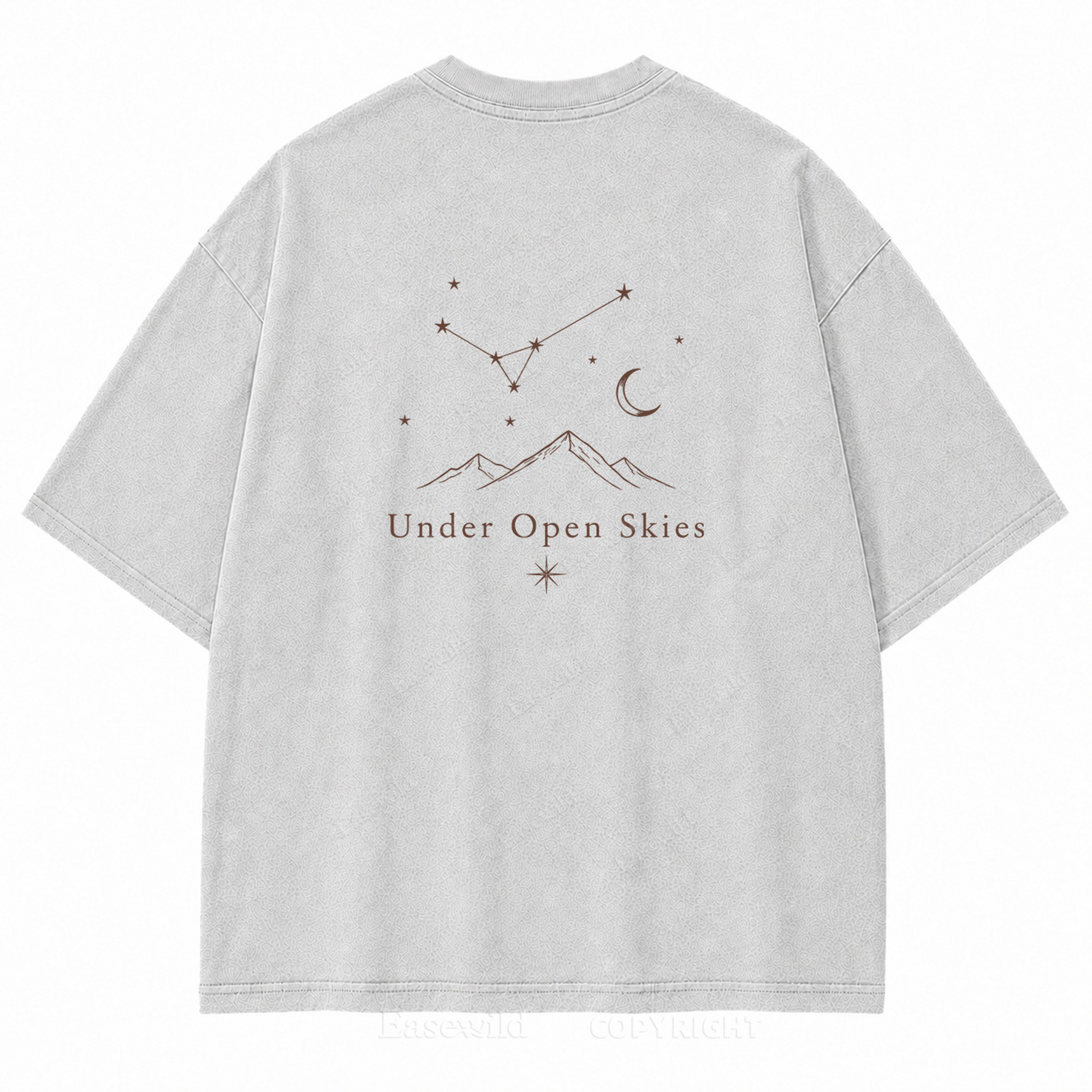 Under Open Skies Washed Back Print Tee